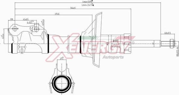 AP XENERGY X810334 - Amortizor aaoparts.ro