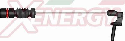 AP XENERGY X70122 - Senzor de avertizare,uzura placute de frana aaoparts.ro
