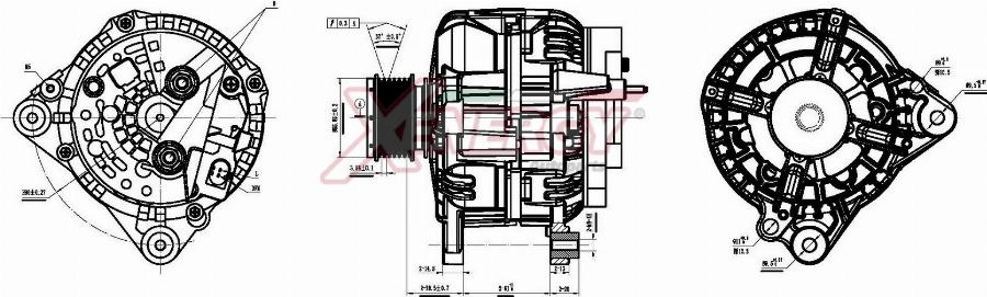 AP XENERGY XAL25015AD - Generator / Alternator aaoparts.ro