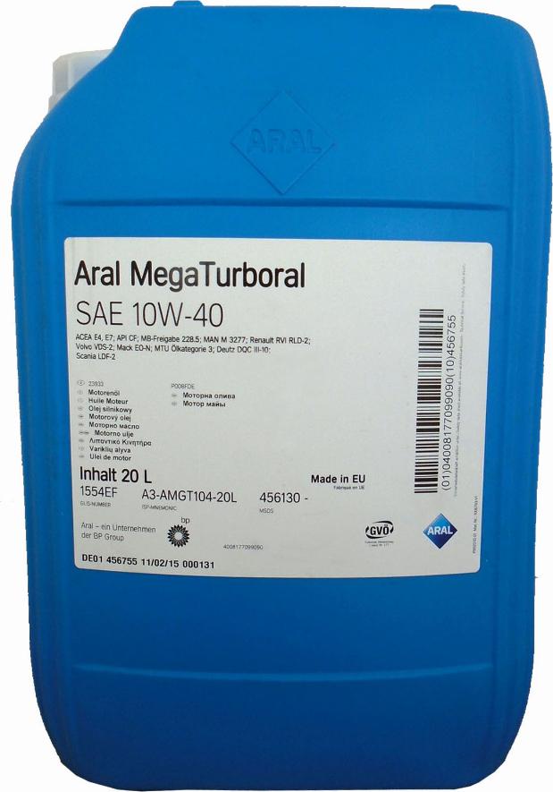Aral 456130 - Ulei de motor aaoparts.ro