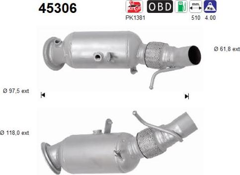 AS 45306 - Catalizator aaoparts.ro