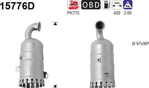 AS 15776D - Catalizator aaoparts.ro