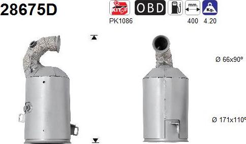 AS 28675D - Catalizator aaoparts.ro