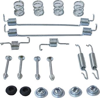 ASAM 100810 - Set accesorii, set placute frana-frana de parcare pe discuri aaoparts.ro