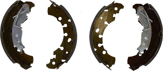 ASAM 101886 - Set saboti frana aaoparts.ro