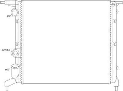 ASAM 34887 - Radiator, racire motor aaoparts.ro