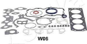 Ashika 49-0W-W06 - Set garnituri complet, motor aaoparts.ro