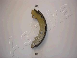 Ashika 55-05-596 - Set saboti frana aaoparts.ro