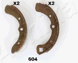 Ashika 55-06-604 - Set saboti frana aaoparts.ro