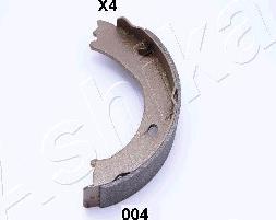 Ashika 55-00-004 - Set saboti frana, frana de mana aaoparts.ro