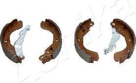 Ashika 55-00-0317 - Set saboti frana aaoparts.ro