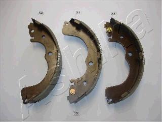 Ashika 55-03-300 - Set saboti frana aaoparts.ro