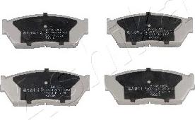 Ashika 50-04-413 - Set placute frana,frana disc aaoparts.ro