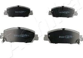 Ashika 50-04-438 - Set placute frana,frana disc aaoparts.ro