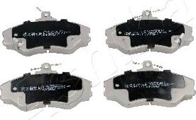 Ashika 50-05-595 - Set placute frana,frana disc aaoparts.ro