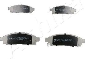 Ashika 50-05-504 - Set placute frana,frana disc aaoparts.ro