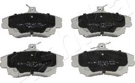 Ashika 50-05-516 - Set placute frana,frana disc aaoparts.ro