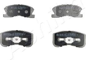 Ashika 50-06-615 - Set placute frana,frana disc aaoparts.ro