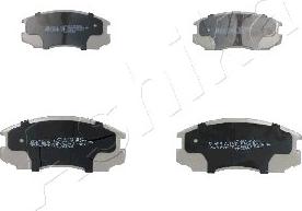 Ashika 50-06-613 - Set placute frana,frana disc aaoparts.ro