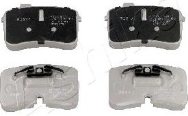 Ashika 50-00-0901 - Set placute frana,frana disc aaoparts.ro