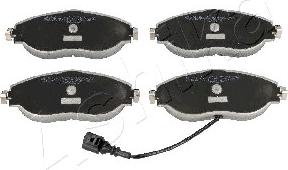 Ashika 50-00-0908 - Set placute frana,frana disc aaoparts.ro