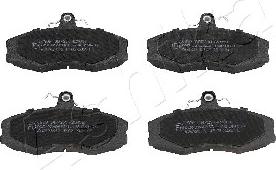 Ashika 50-00-0939 - Set placute frana,frana disc aaoparts.ro