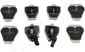 Ashika 50-00-0920 - Set placute frana,frana disc aaoparts.ro