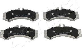 Ashika 50-00-0540 - Set placute frana,frana disc aaoparts.ro
