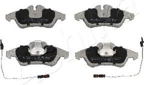 Ashika 50-00-0537 - Set placute frana,frana disc aaoparts.ro