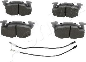 Ashika 50-00-0641 - Set placute frana,frana disc aaoparts.ro
