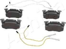 Ashika 50-00-0604 - Set placute frana,frana disc aaoparts.ro