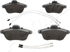 Ashika 50-00-0632 - Set placute frana,frana disc aaoparts.ro