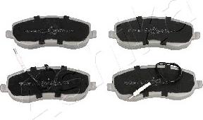 Ashika 50-00-0621 - Set placute frana,frana disc aaoparts.ro