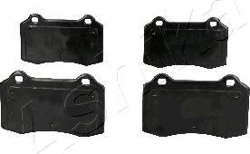 Ashika 50-00-0627 - Set placute frana,frana disc aaoparts.ro