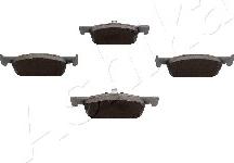 Ashika 50-00-0093 - Set placute frana,frana disc aaoparts.ro