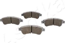 Ashika 50-00-0051 - Set placute frana,frana disc aaoparts.ro