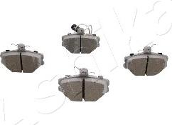 Ashika 50-00-0062 - Set placute frana,frana disc aaoparts.ro