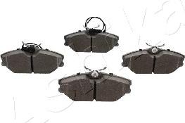 Ashika 50-00-0081 - Set placute frana,frana disc aaoparts.ro