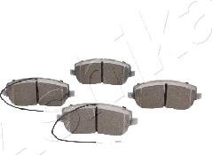 Ashika 50-00-0028 - Set placute frana,frana disc aaoparts.ro