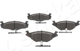 Ashika 50-00-0078 - Set placute frana,frana disc aaoparts.ro