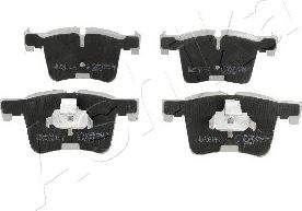 Ashika 50-00-0106 - Set placute frana,frana disc aaoparts.ro
