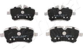 Ashika 50-00-0136 - Set placute frana,frana disc aaoparts.ro