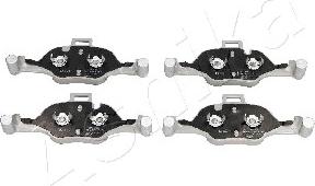 Ashika 50-00-0128 - Set placute frana,frana disc aaoparts.ro