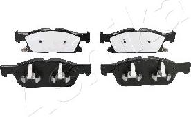Ashika 50-00-0351 - Set placute frana,frana disc aaoparts.ro