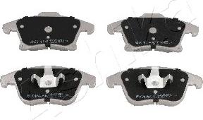 Ashika 50-00-0311 - Set placute frana,frana disc aaoparts.ro