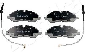 Ashika 50-00-0320 - Set placute frana,frana disc aaoparts.ro