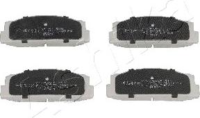 Ashika 50-00-0249 - Set placute frana,frana disc aaoparts.ro
