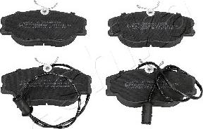Ashika 50-00-0238 - Set placute frana,frana disc aaoparts.ro