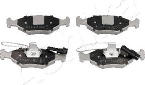 Ashika 50-00-0225 - Set placute frana,frana disc aaoparts.ro