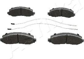 Ashika 50-00-0717 - Set placute frana,frana disc aaoparts.ro